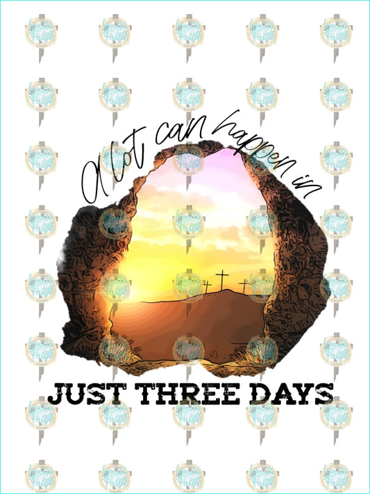 A Lot Can Happen In Three Days Digital Download Digital Download Png