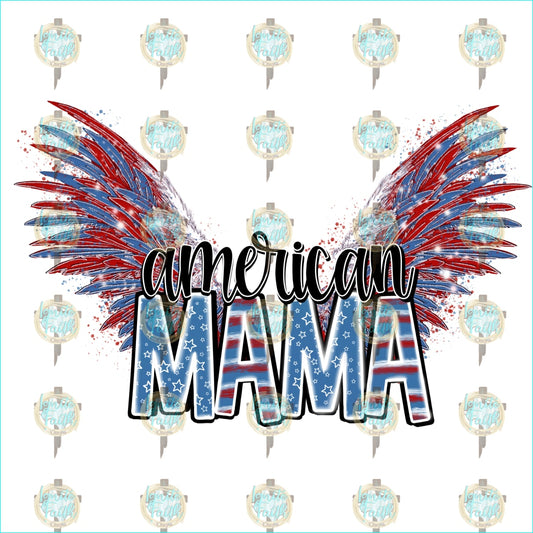 American Mama/mini Infant-5 / Mama Sublimation Transfer