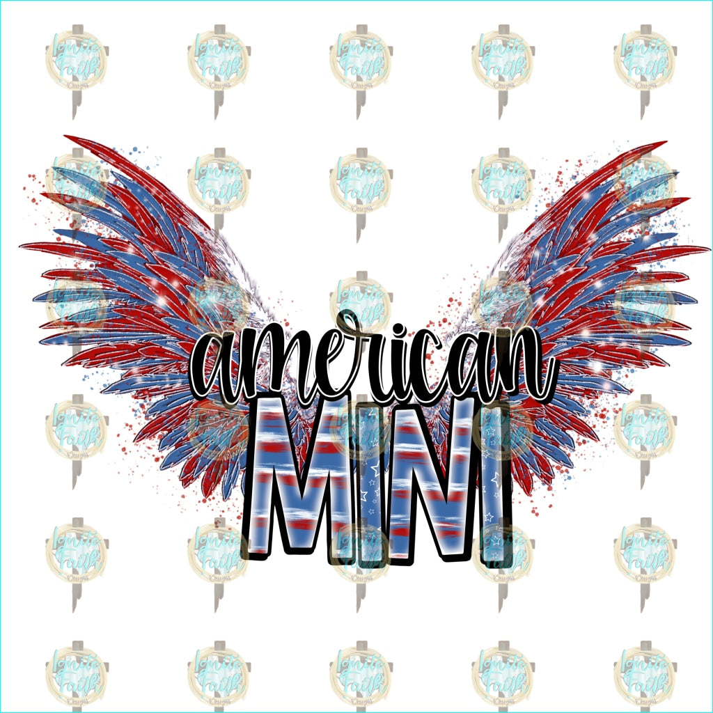 American Mama/mini Infant-5 / Mini Sublimation Transfer