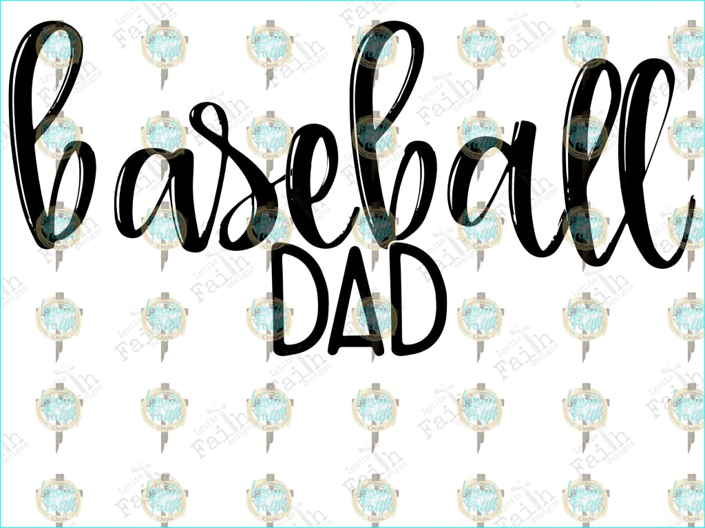 Baseball (Multiple Options) Infant-5 / Dad Sublimation Transfer