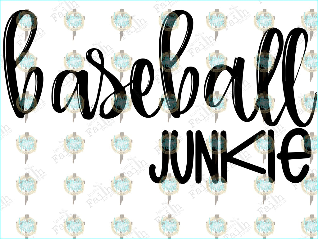 Baseball (Multiple Options) Infant-5 / Junkie Sublimation Transfer