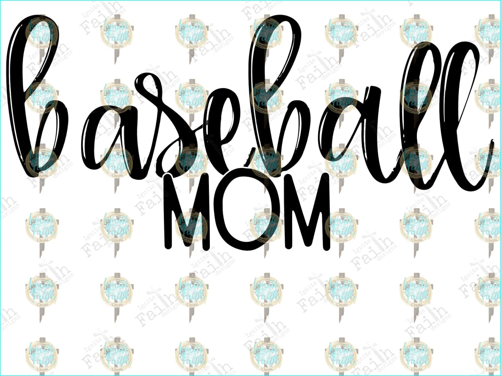 Baseball (Multiple Options) Infant-5 / Mom Sublimation Transfer