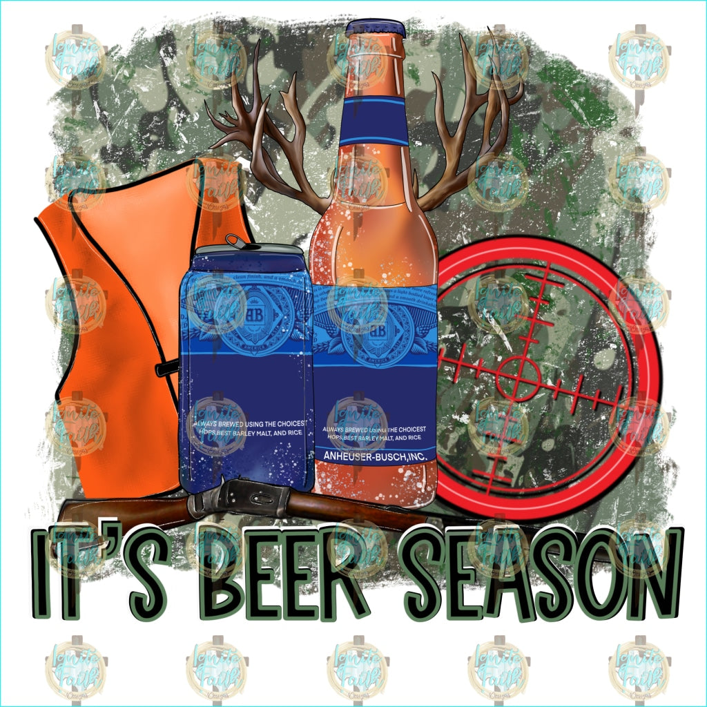 Beer Season Sublimation Transfer