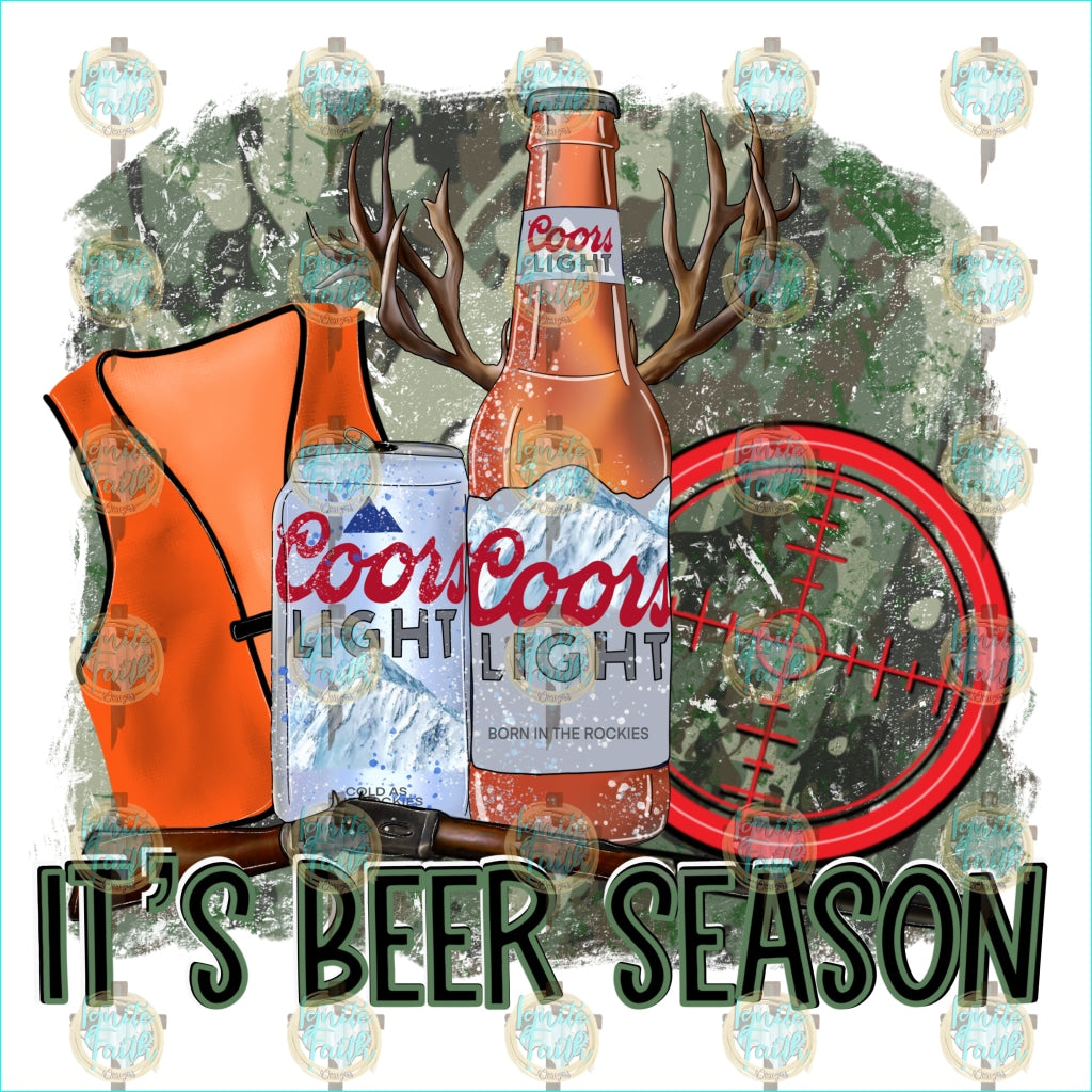 Beer Season Infant-5 / Coors Sublimation Transfer