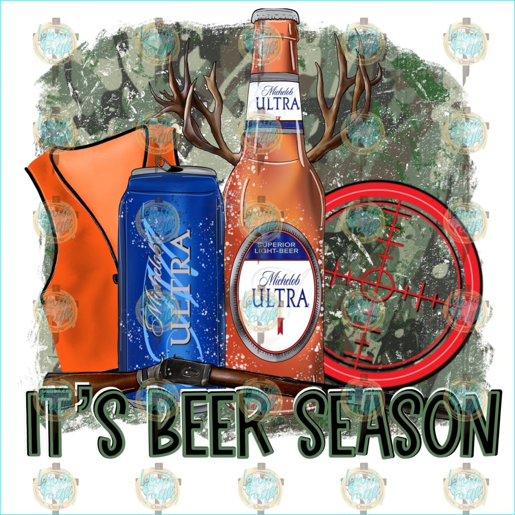 Beer Season Sublimation Transfer