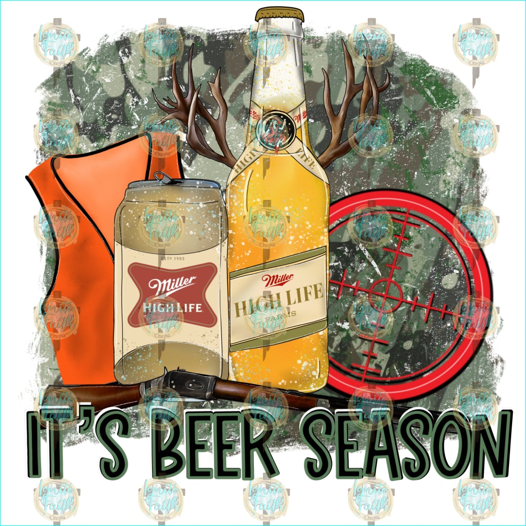 Beer Season Sublimation Transfer