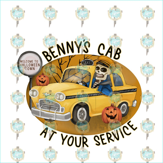 Bennys Cab Sublimation Transfer