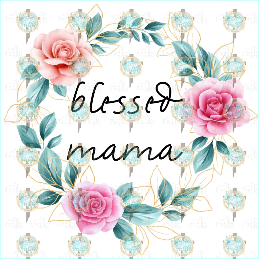 Blessed Infant-5 / Mama Sublimation Transfer