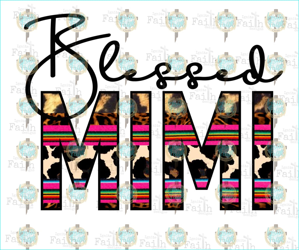 Blessed Mimi Sublimation Transfer