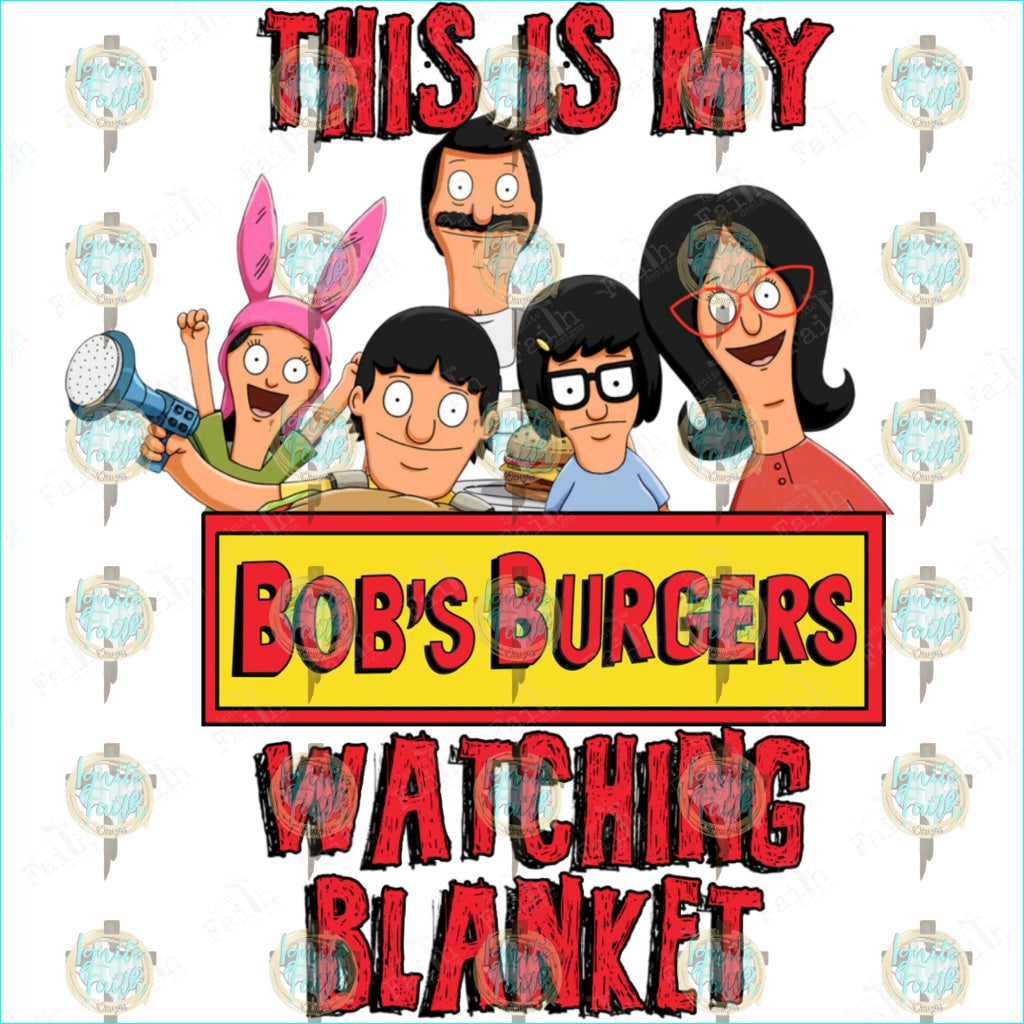 Bobs Burgers Sublimation Transfer