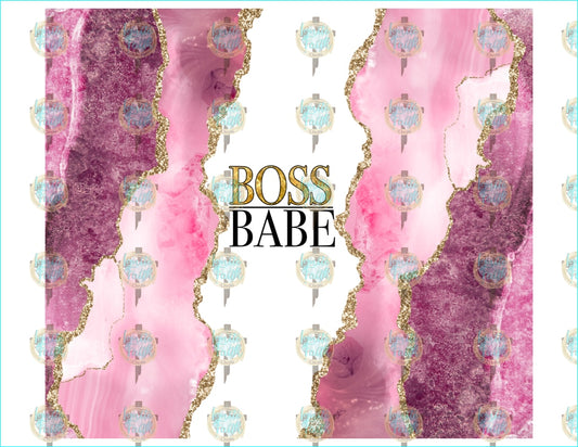 Boss Babe Straight Sublimation Transfer