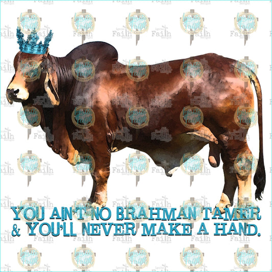 Brahman Tamer Sublimation Transfer