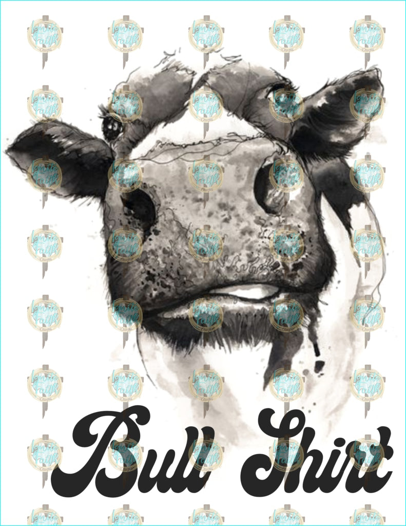 Bull Shirt Sublimation Transfer