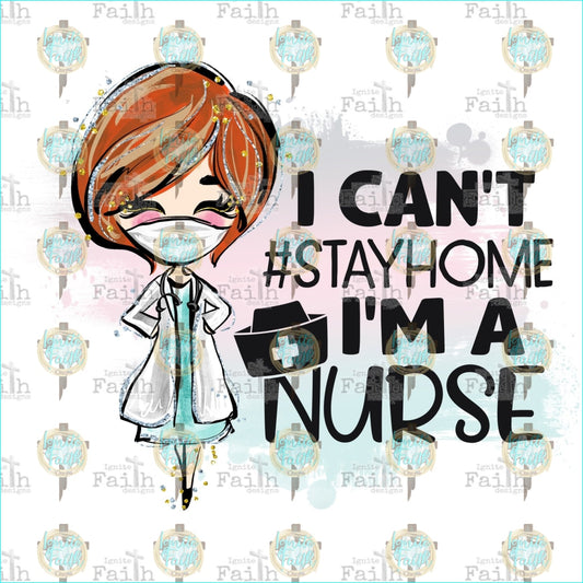 Cant Stay Home 5 Sublimation Transfer