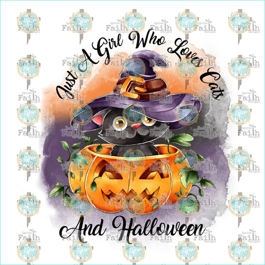 Cats And Halloween Sublimation Transfer