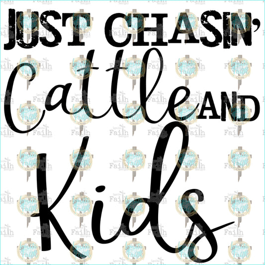 Cattle And Kids Sublimation Transfer