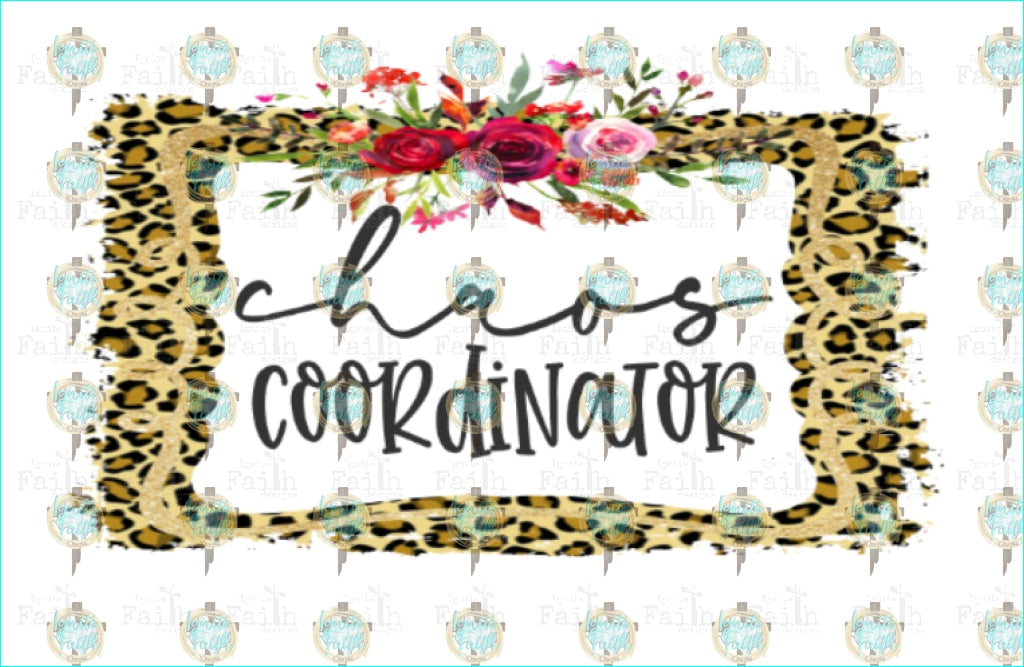 Chaos Coordinator Sublimation Transfer