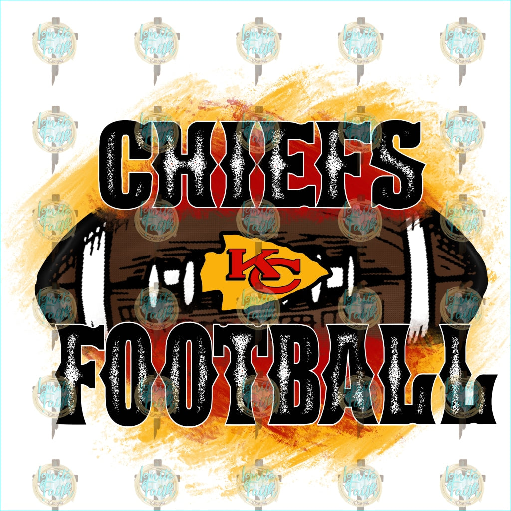 Chiefs Football Sublimation Transfer