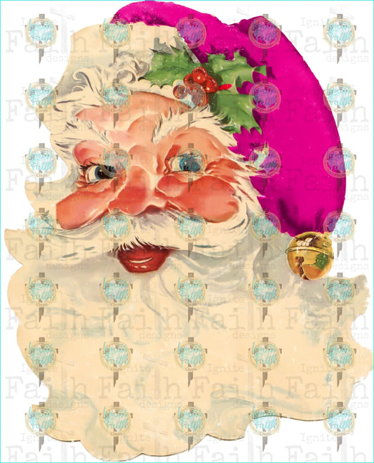 Classic Santa Infant-5 / Pink Sublimation Transfer