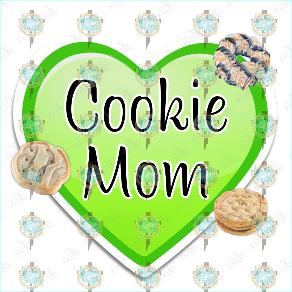 Cookie Mom Sublimation Transfer