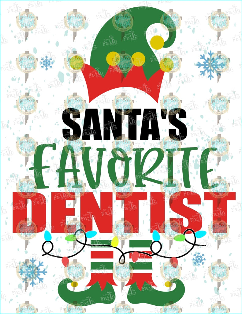 Copy Of Santas Favorite....medical (Multiple Options) Infant-5 / Dentist