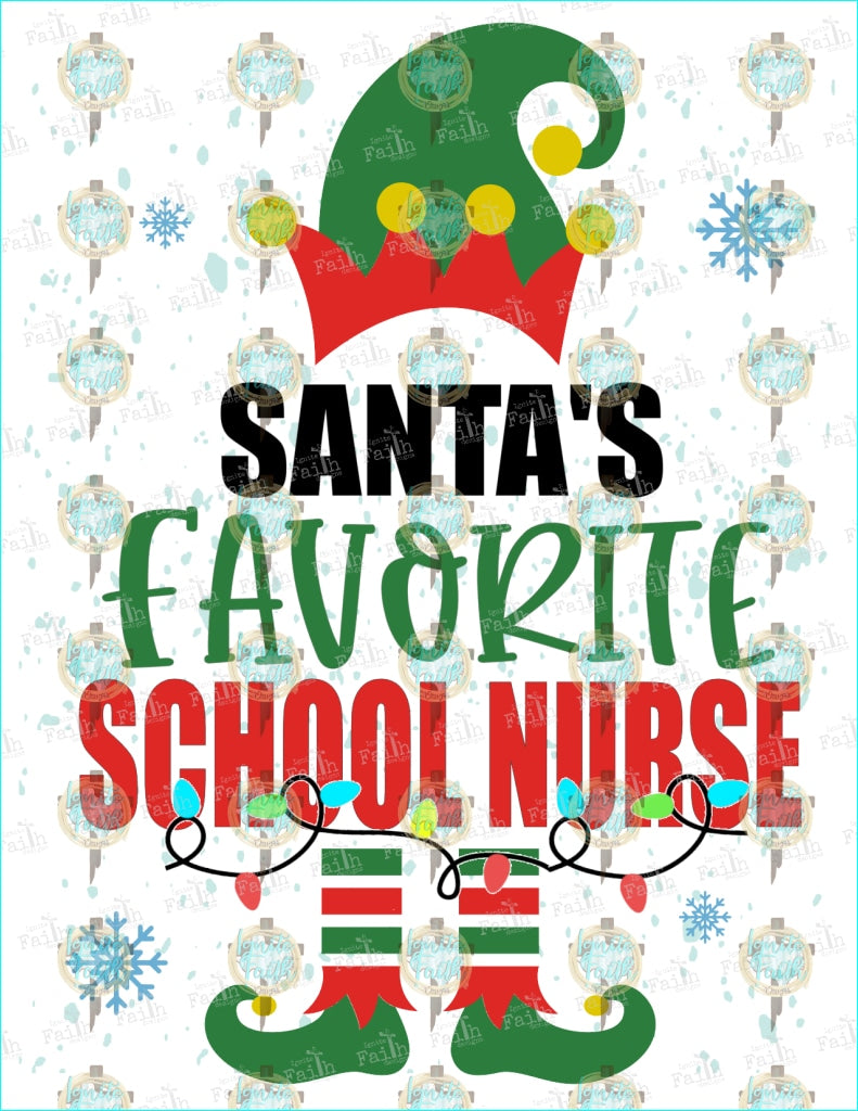 Copy Of Santas Favorite....medical (Multiple Options) Infant-5 / School Nurse