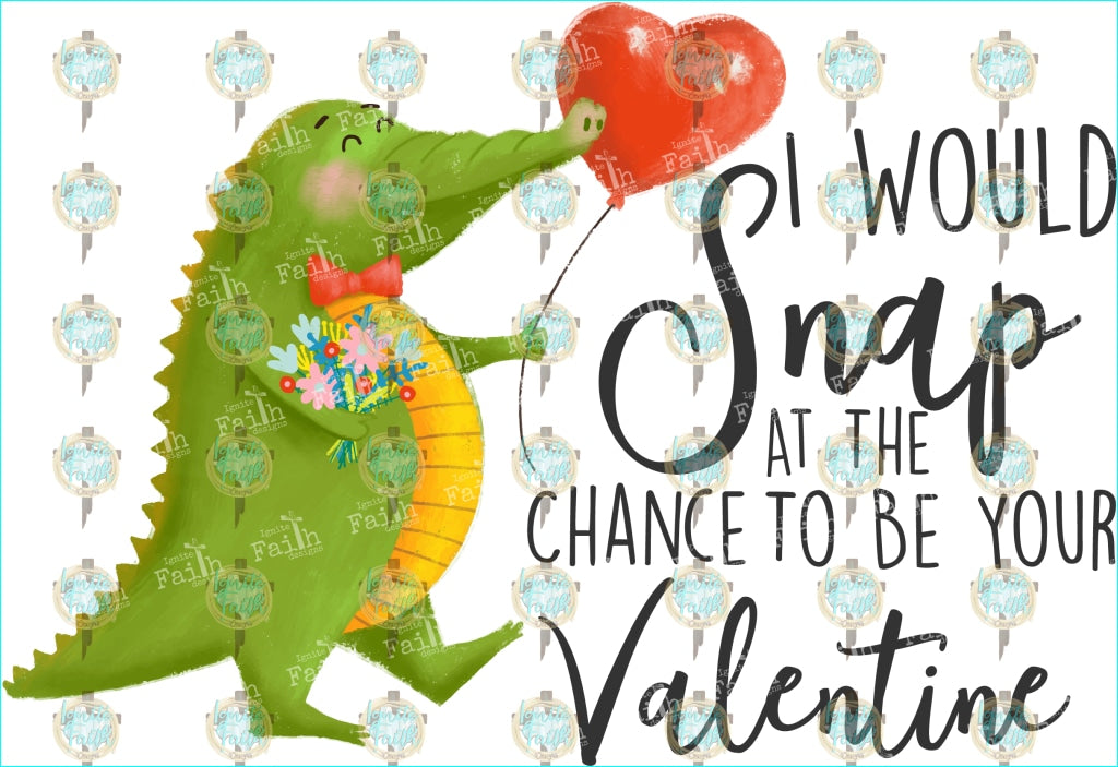 Crocvalentine Sublimation Transfer