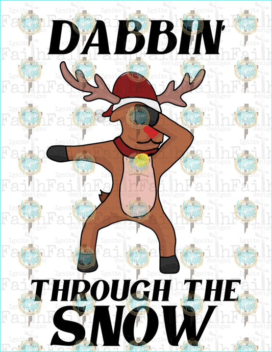 Dabbin Through The Snow Sublimation Transfer