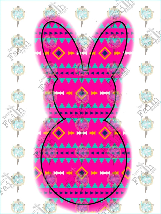 Design Bunny 1 Sublimation Transfer