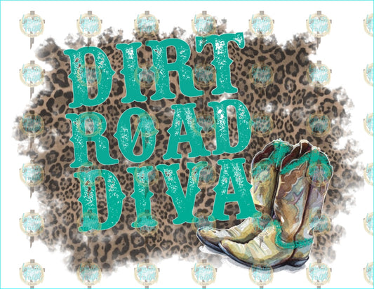 Dirt Road Diva Sublimation Transfer