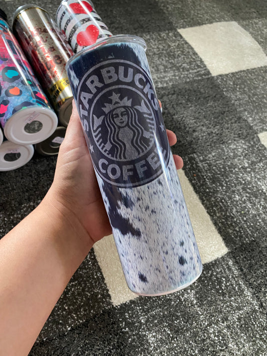 Cowprint starbies 20oz