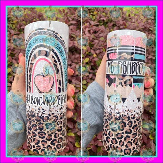 Teacher Life Tumbler-Read Description