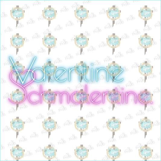 Valentine Schmalentine Sublimation Transfer