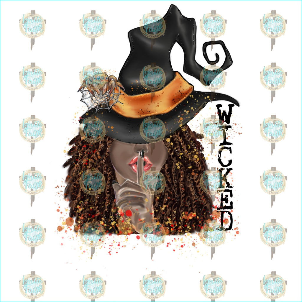 Wicked Witch Sublimation Transfer